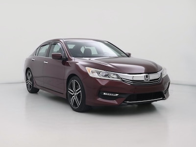 Red 2016 Honda Accord Sport