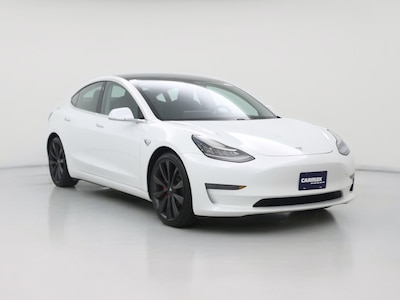 White 2020 Tesla Model 3 Performance