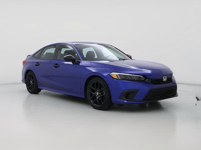Blue 2022 Honda Civic Sport