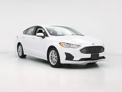 White 2020 Ford Fusion Hybrid SE