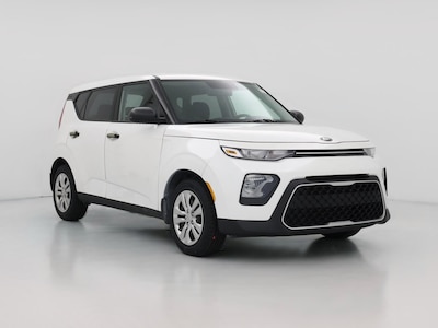 White 2021 Kia Soul LX
