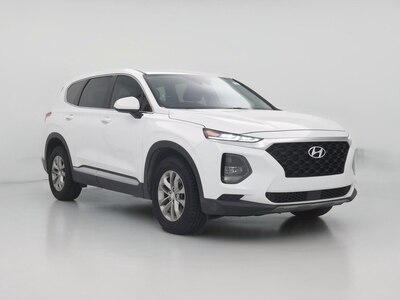 White 2020 Hyundai Santa Fe SE