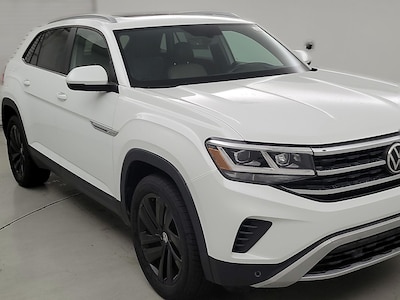 White 2021 Volkswagen Atlas Cross Sport SE w/Tech