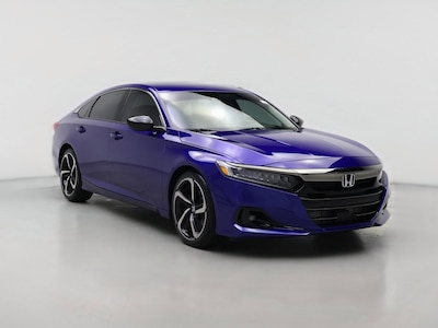 Blue 2022 Honda Accord Sport SE