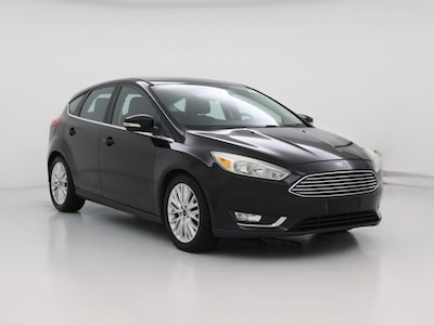 Black 2017 Ford Focus Titanium