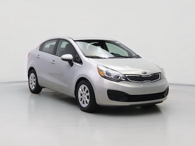 Silver 2013 Kia Rio EX