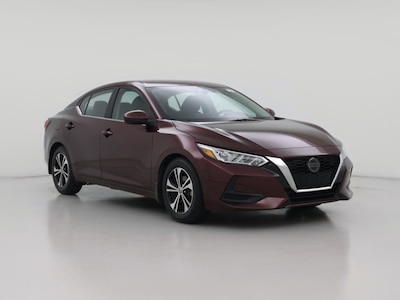 Red 2021 Nissan Sentra SV