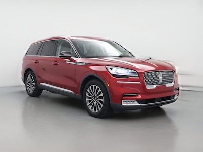 Red 2021 Lincoln Aviator Reserve