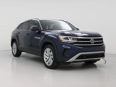 Blue 2022 Volkswagen Atlas Cross Sport SE