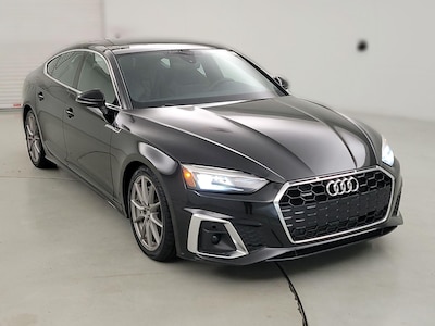 Black 2021 Audi A5 Sportback S-Line Premium