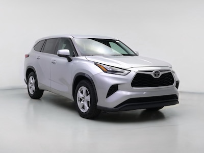 Gray 2021 Toyota Highlander LE