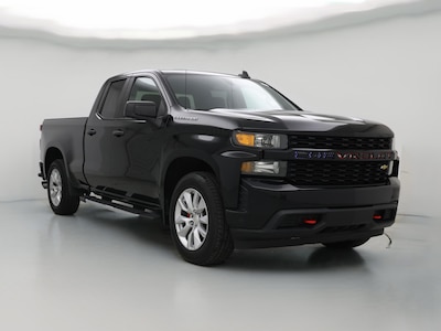 Black 2022 Chevrolet Silverado 1500 LTD Custom