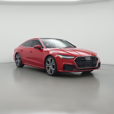 Red 2019 Audi A7 Prestige