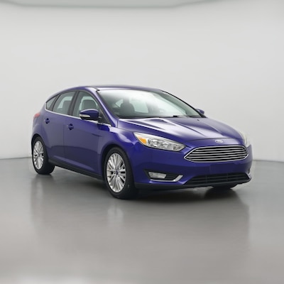 Blue 2015 Ford Focus Titanium