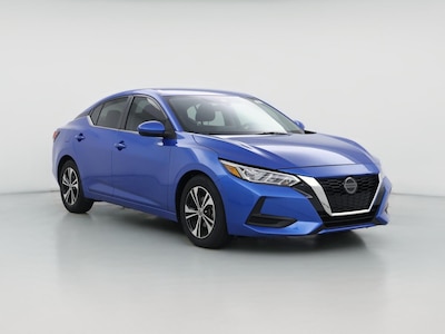Blue 2022 Nissan Sentra SV