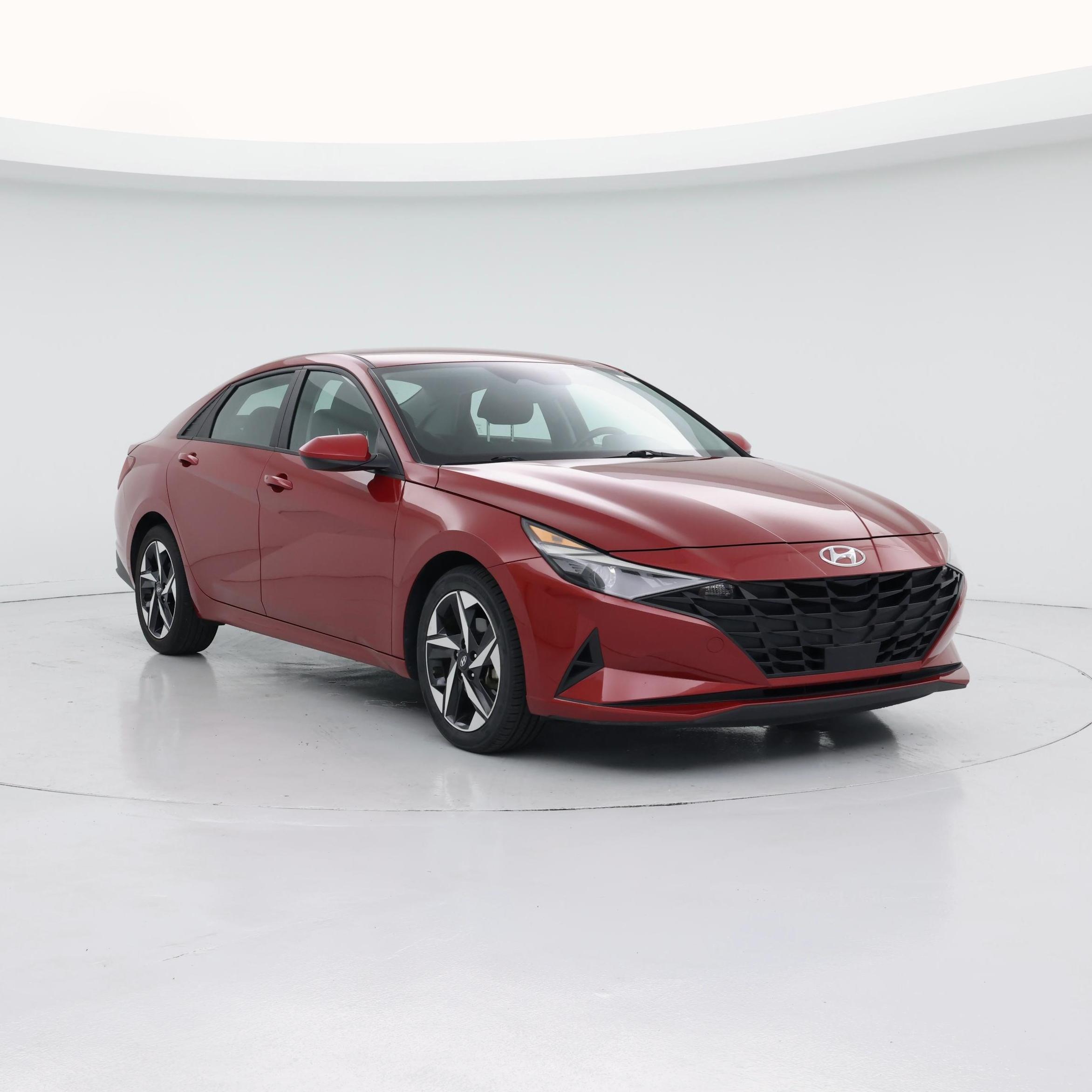 Red 2023 Hyundai Elantra Sedan Front-Wheel Drive Automatic