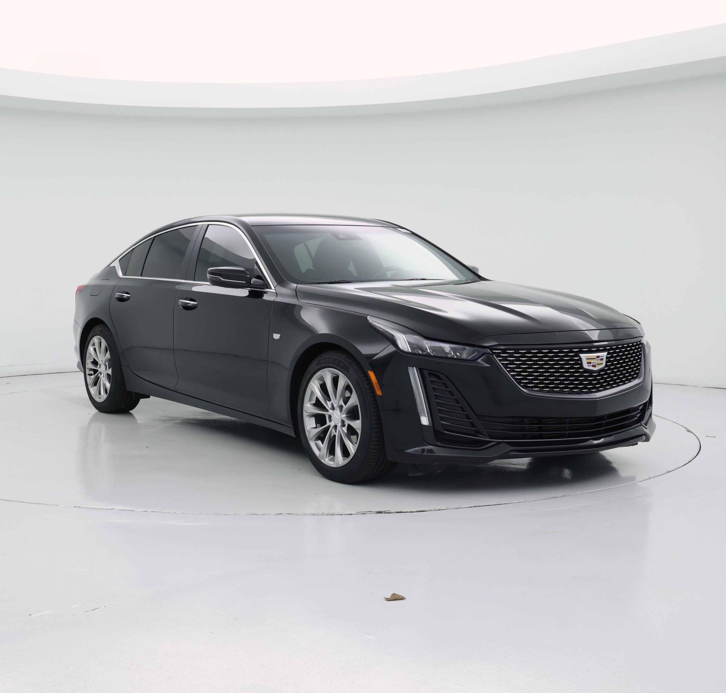 Black 2021 Cadillac CT5 Sedan Rear-Wheel Drive Automatic
