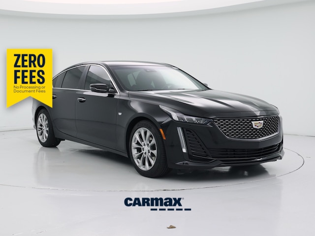 Black 2021 Cadillac CT5 Sedan Rear-Wheel Drive Automatic