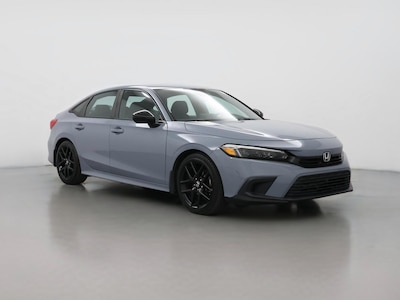 Blue 2022 Honda Civic Sport