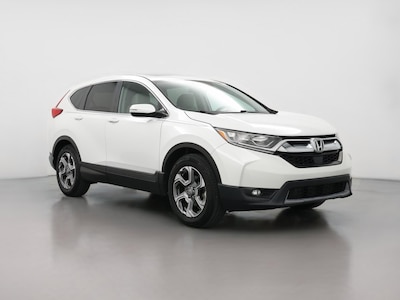 White 2019 Honda CR-V EX