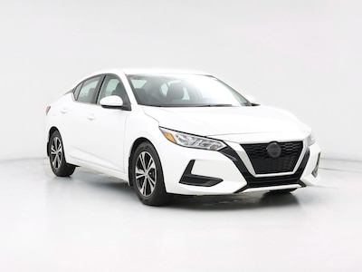 White 2022 Nissan Sentra SV