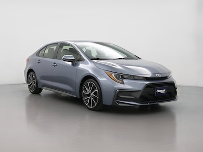 Blue 2020 Toyota Corolla SE