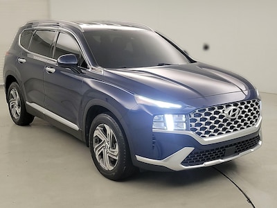 Blue 2021 Hyundai Santa Fe SEL