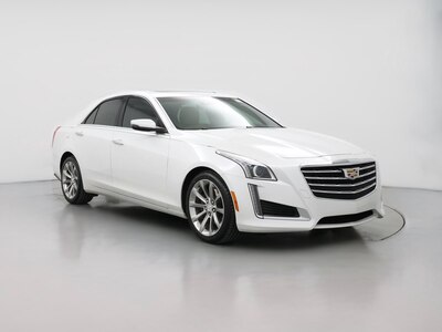 White 2017 Cadillac CTS Luxury