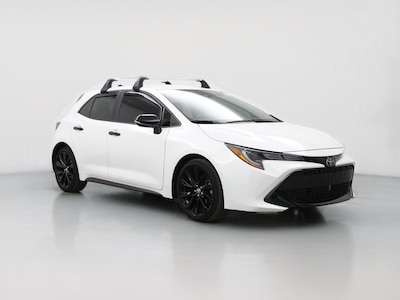 White 2022 Toyota Corolla Hatchback Nightshade