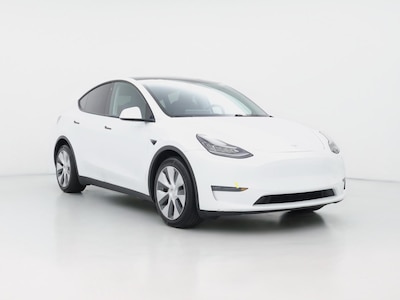 White 2021 Tesla Model Y Long Range