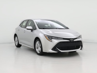 Silver 2021 Toyota Corolla Hatchback SE
