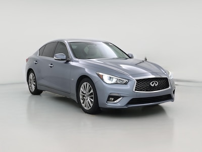 Silver 2018 Infiniti Q50 Luxe