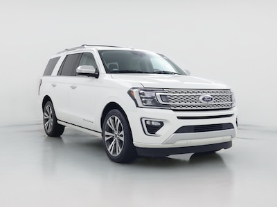 White 2021 Ford Expedition Platinum