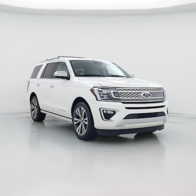 White 2021 Ford Expedition Platinum