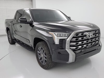 Black 2022 Toyota Tundra Platinum