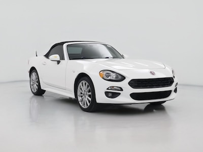 White 2018 Fiat 124 Spider Lusso