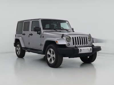 Silver 2017 Jeep Wrangler Unlimited Sahara