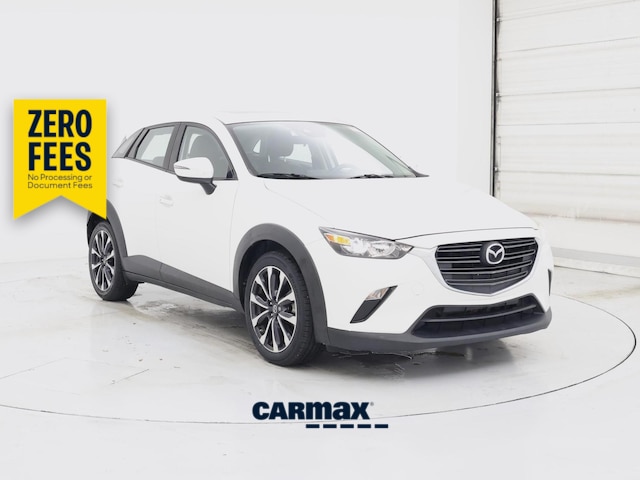White 2019 Mazda CX-3 Touring FWD SUV / Crossover Front-Wheel Drive Automatic