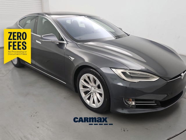 Gray 2019 Tesla Model S Sedan All-Wheel Drive Automatic