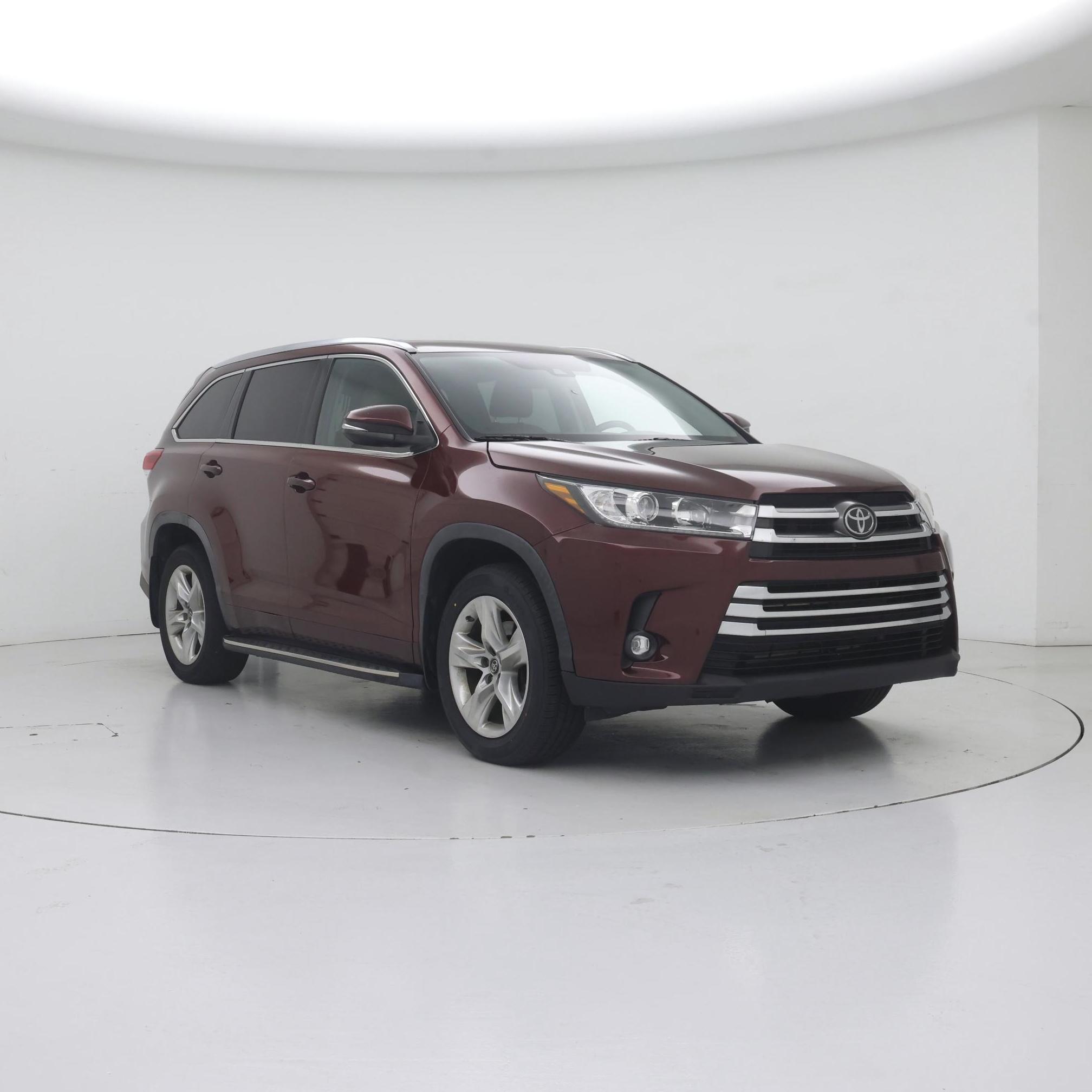 Red 2019 Toyota Highlander SUV / Crossover Front-Wheel Drive Automatic