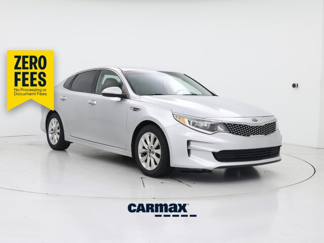 Silver 2016 Kia Optima Sedan Front-Wheel Drive Automatic