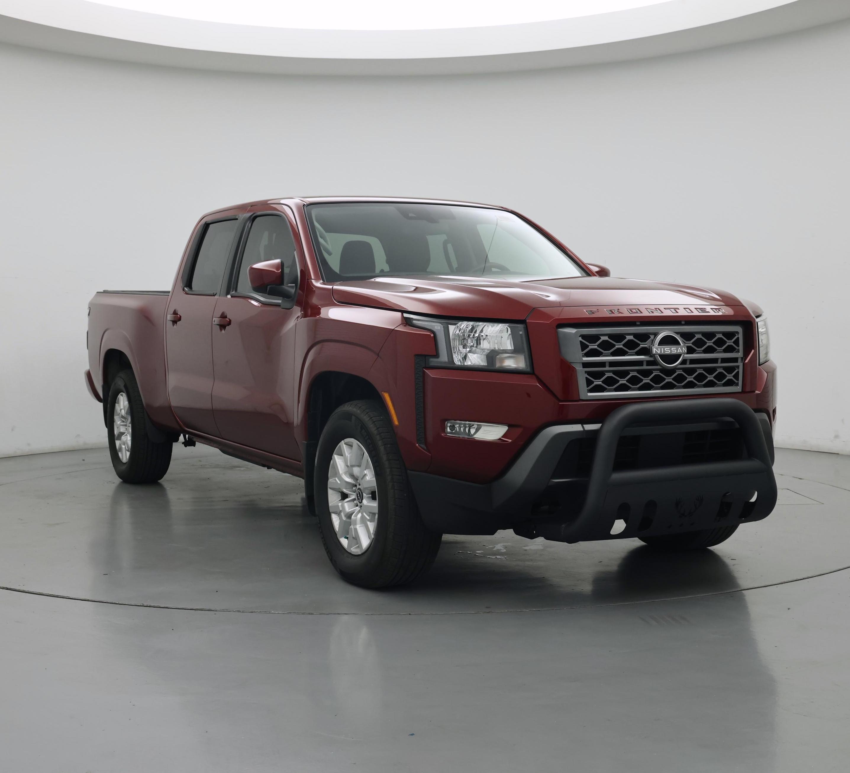 Red 2024 Nissan Frontier Pickup Truck Four-Wheel Drive Automatic