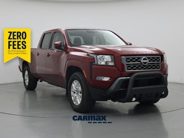 Red 2024 Nissan Frontier Pickup Truck Four-Wheel Drive Automatic