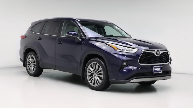 2021 Toyota Highlander Platinum Hero Image