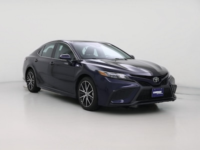 Blue 2022 Toyota Camry SE