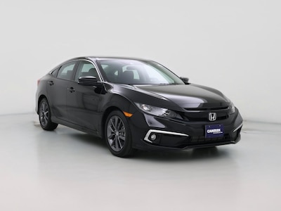 Black 2021 Honda Civic EX