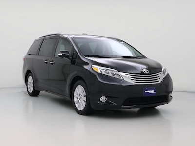 Black 2015 Toyota Sienna Limited Premium