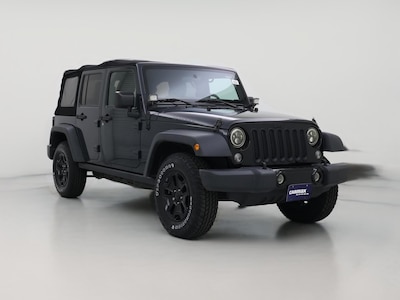 Blue 2018 Jeep Wrangler Unlimited Willys Wheeler