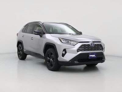 Silver 2020 Toyota RAV4 Hybrid XSE