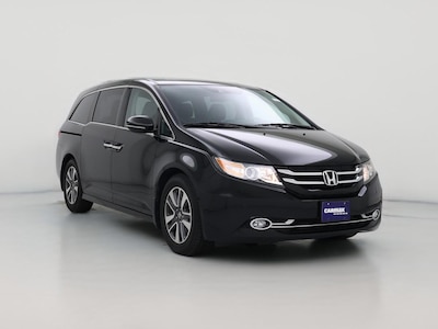 Black 2015 Honda Odyssey Touring Elite
